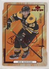 2020-21 MVP 20th Anniversary Colors & Contours Gold 34/250 Brad Marchand #9 07tz
