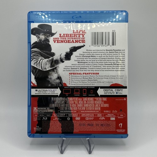 Django Unchained (Two-Disc Combo Pack: Blu-ray + DVD) No Digital Copy - Picture 2 of 2