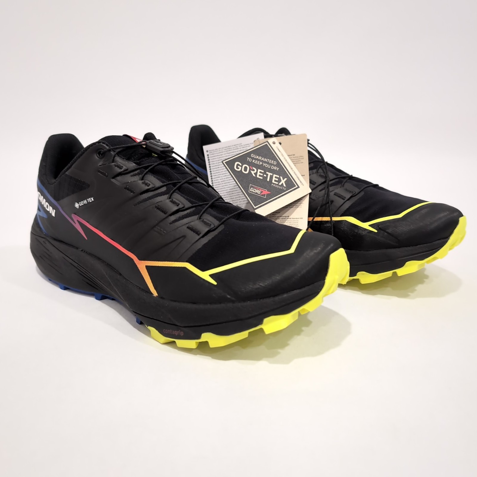 NUOVE scarpe Salomon Thundercross GORE TEX GTX escursionismo trail running taglia uomo 10