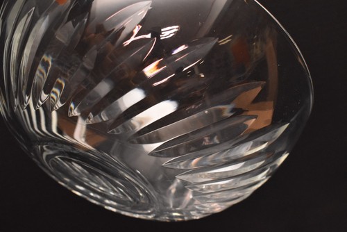 Baccarat Crystal Beauchene centrotavola consolle ciotola grande 9,75" larghezza firmata - Foto 12 di 15