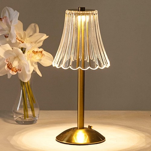 Modern LED Table Lamp USB Rechargeable Lamp Dimmable Bar Night Light Cordless- - Picture 10 of 13