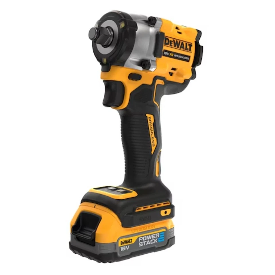 Impact Wrench Impact - 1/2'' XR 18V 1.7Ah LI-ION Powerstack DEWALT - Image 3 of 4