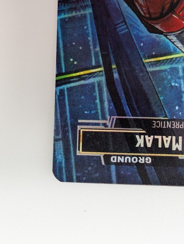 Star Wars Unlimited LOF Prestige Foil Darth Malak Covetous Apprentice 1114 - Picture 4 of 6