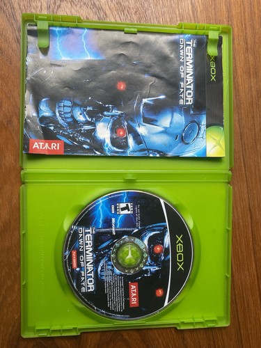 Terminator: Dawn of Fate Microsoft Xbox, 2002 CIB Complete w/ Manual - Tested - Imagen 3 de 8