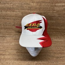Vintage Aero Race Wheels Lighting Embroidered Baseball Strapback Cap Hat