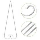  30 Stück Metall-Etikettenstäbe für den Garten: Garten-Hirtenhaken – 30 cm hohe