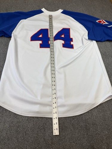 Mitchell and Ness 1974 Style Hall of Fame Hank Aaron Atlanta Braves Trikot 3XL - Bild 7 von 8