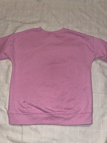 Vintage Disney Princess 90s Sweater Little Mermaid Pink 4T - Picture 11 of 12