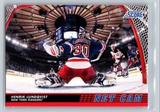 2012-13 Score Net Cam Henrik Lundqvist New York Rangers #NC2 HOF
