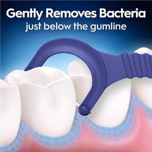 Oral-B Glide Dental Floss Picks Arctic Peppermint Oil Flavor 75 Count Pack of 3 - Bild 4 von 4