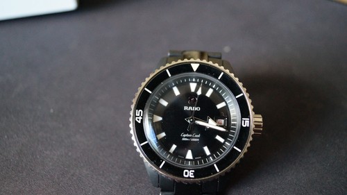 Rado Captain Cook R32129152 Ceramic 43mm Black Dial Automatic Watch date @3 - Picture 19 of 21