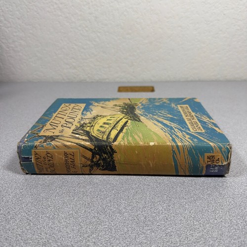 MUTINY ON THE BOUNTY, Nordhoff/Hall, 1ST EDITION & PRINT Hardcover w/ DJ 1932 - Picture 10 of 24