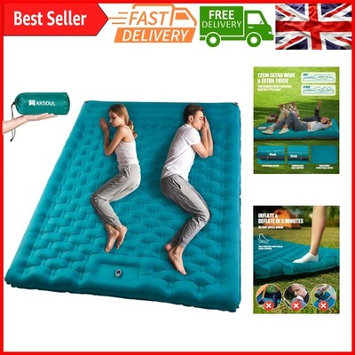 Selbstaufblasende Camping Isomatte - 12 cm dicke doppelte aufblasbare Matratze mit...