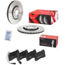 Brembo Xtra Line Bremsscheiben 330mm + Bremsbeläge Vorne passend für Alfa Romeo
