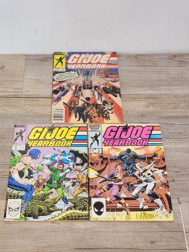 Gi Joe Jahrbuch # 1 # 3 & # 4 Marvel Comics 1985 1987 1988