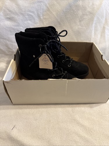 St. John’s Bay NEU – Größe 8,5 schwarze Damenstiefel aus Memory Foam Yumma Box ohne Deckel - Bild 10 von 10