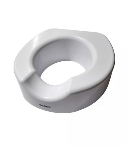 Carex WC-Sitzerhöhung erhöhter Toilettensitzer fügt 4 Zoll hinzu brandneu im Karton Fr Sh