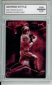 2024 PANINI BLACK #SM-GKE GEORGE KITTLE SMOKE SCREEN SSP