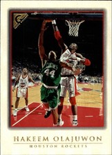 Hakeem Olajuwon cards (1989-2023) Rockets Raptors - You Choose