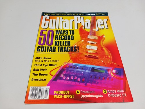 Guitar Player Magazine February 1998 - Mike Stern - The Doors - Everclear - Imagen 1 de 2