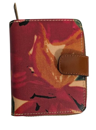Patricia Nash Gialla Linen Canvas Bifold Wallet with RFID-Spring Multicolor-NWT - Picture 1 of 5