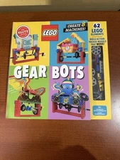 LEGO Gear Bots Kit STEM Kinetic Model Building Set, 62 LEGO Elements NEW