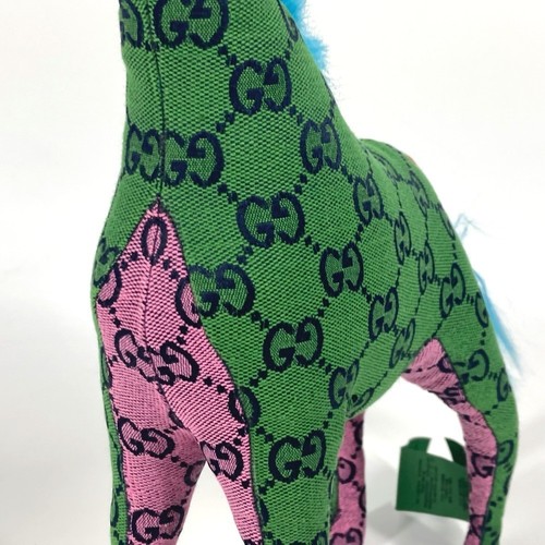 GUCCI 670233 GG Deko Giraffe Tier innen Plüsch Puppe bunt unbenutzt - Bild 14 von 15