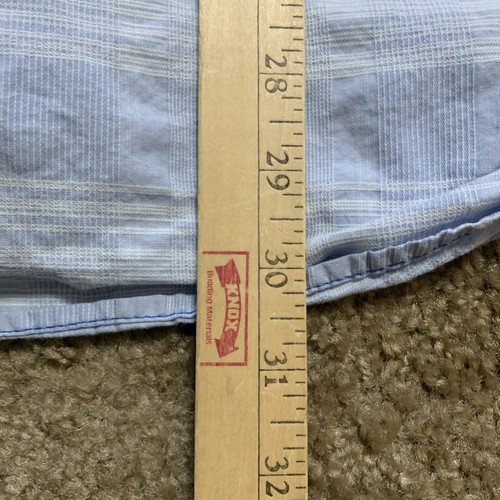 Panhandle Slim Pearl Snap Long Sleeve Shirt Men’s Size XL Blue Western Cowboy - Picture 7 of 8