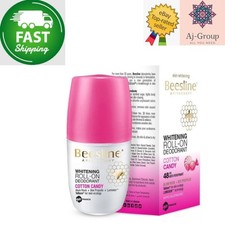 1 X Beesline Deodorant Roll On Whitening Cotton Candy  FAST SHIPPING