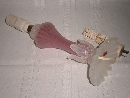 Mid-Century Vintage Murano Seguso Alabastro Art Glass Table Lamp 1950's Italy - Picture 15 of 24
