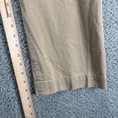 Polo Ralph Lauren Chino Pants Mens 36x34 Beige Cotton Blend Stretch Classic Fit - Picture 10 of 12