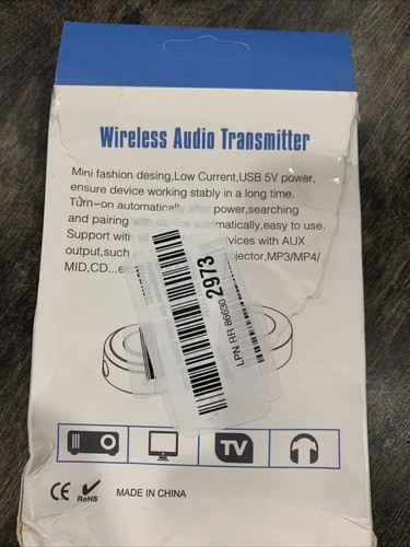 Bluetooth Audio Transmitter Wireless Audio Adapter - Picture 7 of 7
