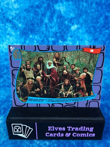 Robin Hood: Prince of Thieves Movie SINGLE Non-Sport Trading card by Topps 1991 - Picture 117 of 126