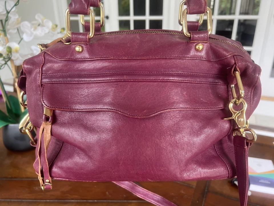 Bolso Rebecca Minkoff Morning After de cuero MAB Foto 2 de 4