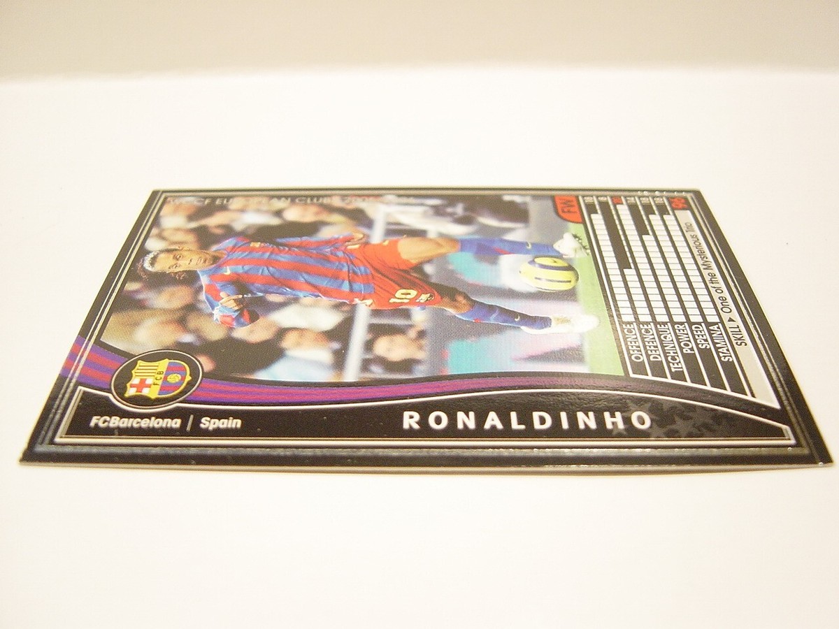 Panini WCCF 2005-06 Ronaldinho Gaúcho 1980 Brazil No.10 FC Panini WCCF 2005-06 Ronaldinho Gaúcho 1980 Brazil No.10 FC