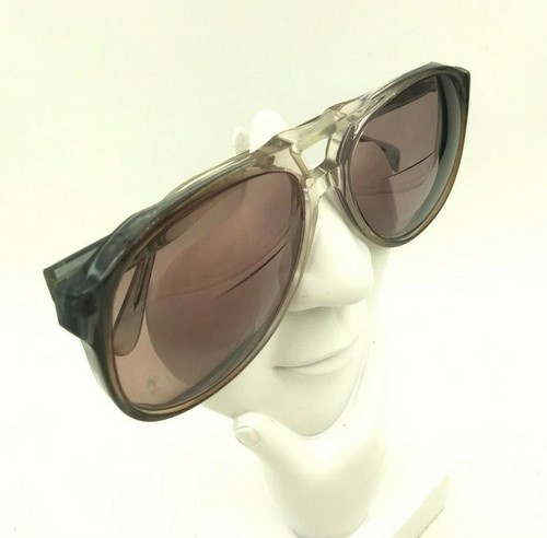 Vintage Adoni Jason Gray Transparent Pilot Sunglasses FRAMES ONLY - Picture 2 of 12