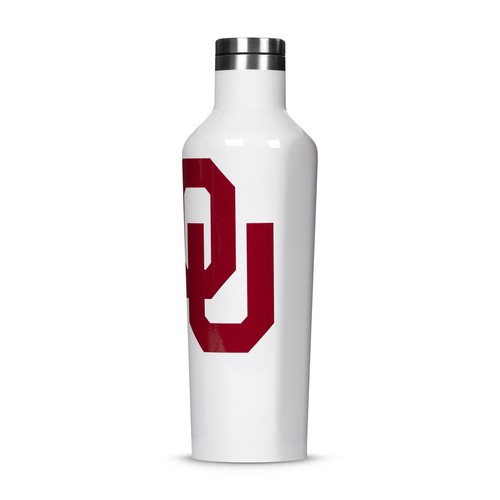 Corkcicle NCAA 16oz Oklahoma Sooners Triple Insulated Stainless Steel Tumbler - Picture 2 of 3