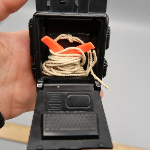 Mochila de aire vintage GI Joe verde Hasbro Tanks con accesorio de gancho de agarre - Imagen 8 de 8