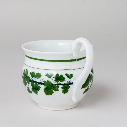 Meissen 5 x Kaffeegedeck 2 tlg. Weinlaub Schwanenhenkel 1. Wahl Knaufzeit unbes. - Picture 4 of 9