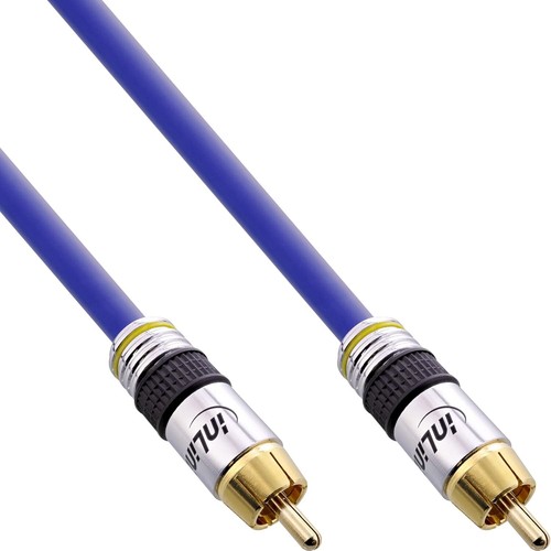 Premium Cinch Audio Video Kabel Vergoldete Stecker zu Stecker 0,5m bis 25m - Bild 3 von 8