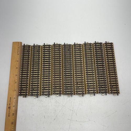 Lot of 9 Marklin Trains Ho Scale Train Tracks No. 5106 Straight Track Vintage - Picture 7 of 7