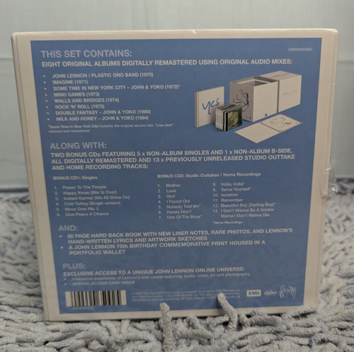 John Lennon - Signature Box - Deluxe Edition - CD Boxset - New Sealed Rare - Picture 6 of 6