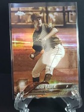 2018 Topps Chrome #55 Trevor Bauer Sepia Refractor