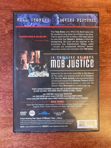In the Line of Duty: MOB Justice - DVD By Tony Danza - Bild 2 von 3