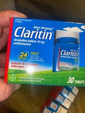 Claritin Indoor/Outdoor Allergy Relief. 30 Tablets, Expires 1/25