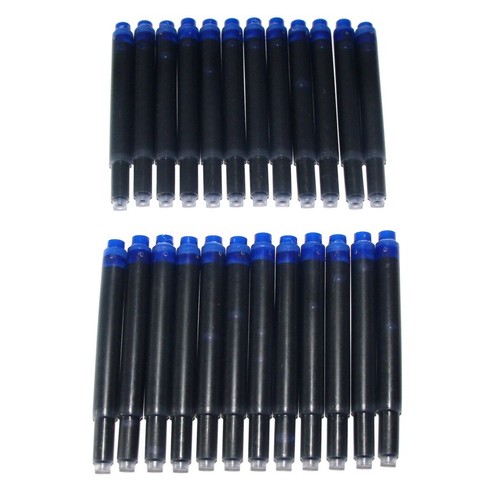 Cartuchos de pluma estilográfica Omas Deluxe tinta premium 3 colores azul negro azul real - Imagen 12 de 14