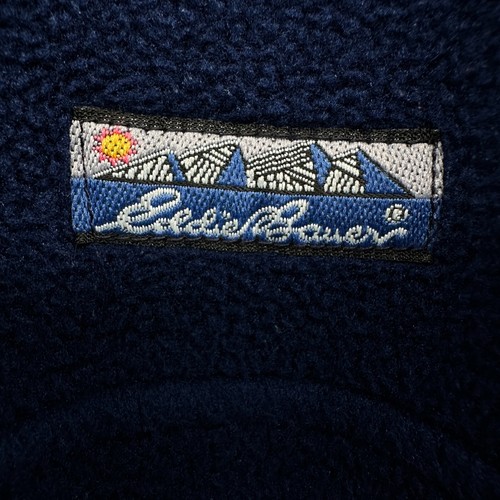 Vintage Y2K Eddie Bauer Sweatshirt Mens XL Fleece 1/4 Zip Streetwear Skater USA - Picture 4 of 12