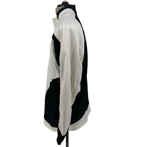 Nike Air Jordan 13 Track Jacket Boys XL 20 White Hologram Embroidered Logo Zip - Picture 6 of 12