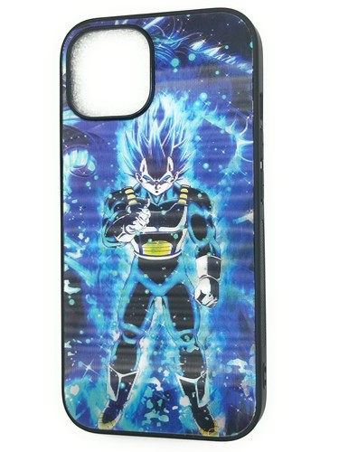 Lenticular Anime/Manga phone case for iPhone 15 DragonBallZ- Goku/Vegeta - Picture 2 of 2