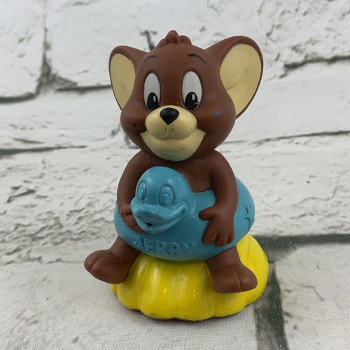 Tom & Jerry Figure Jerry In Floaty Rubber 1992 TEC Derry Queen Squirter Toy - Picture 1 of 5